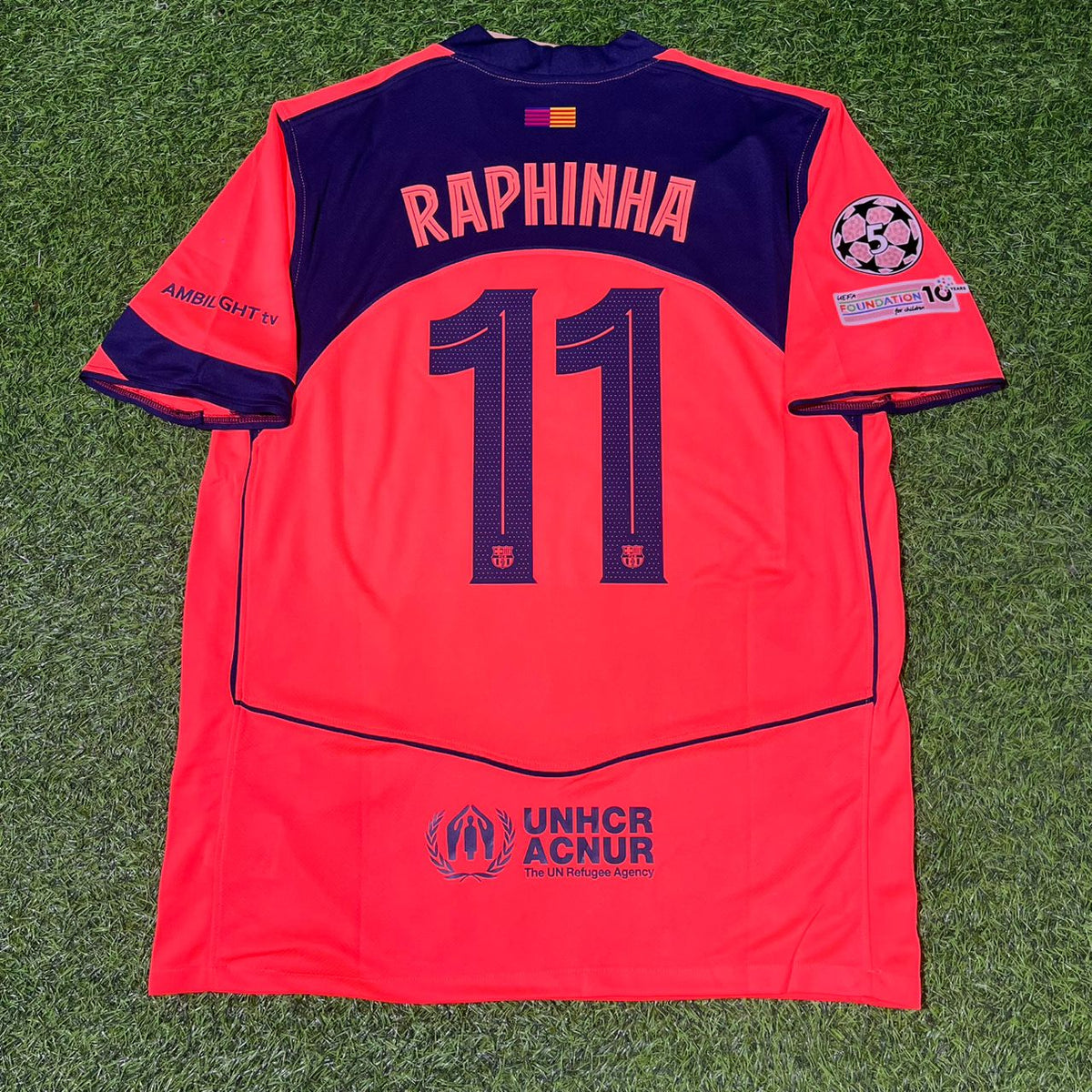 Raphinha Barcelona 2025/2026 Season Kit Jersey Trikot Maillot