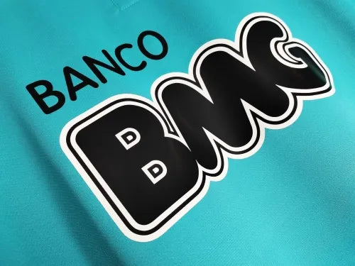 Neymar JR Santos FC 2011 2012 Retro Blau Grün Türkis Trikot