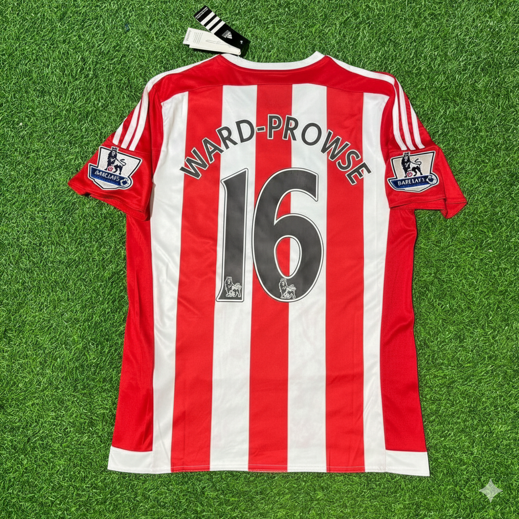 Maillot de football rétro domicile Southampton 2015/16 James Ward-Prowse