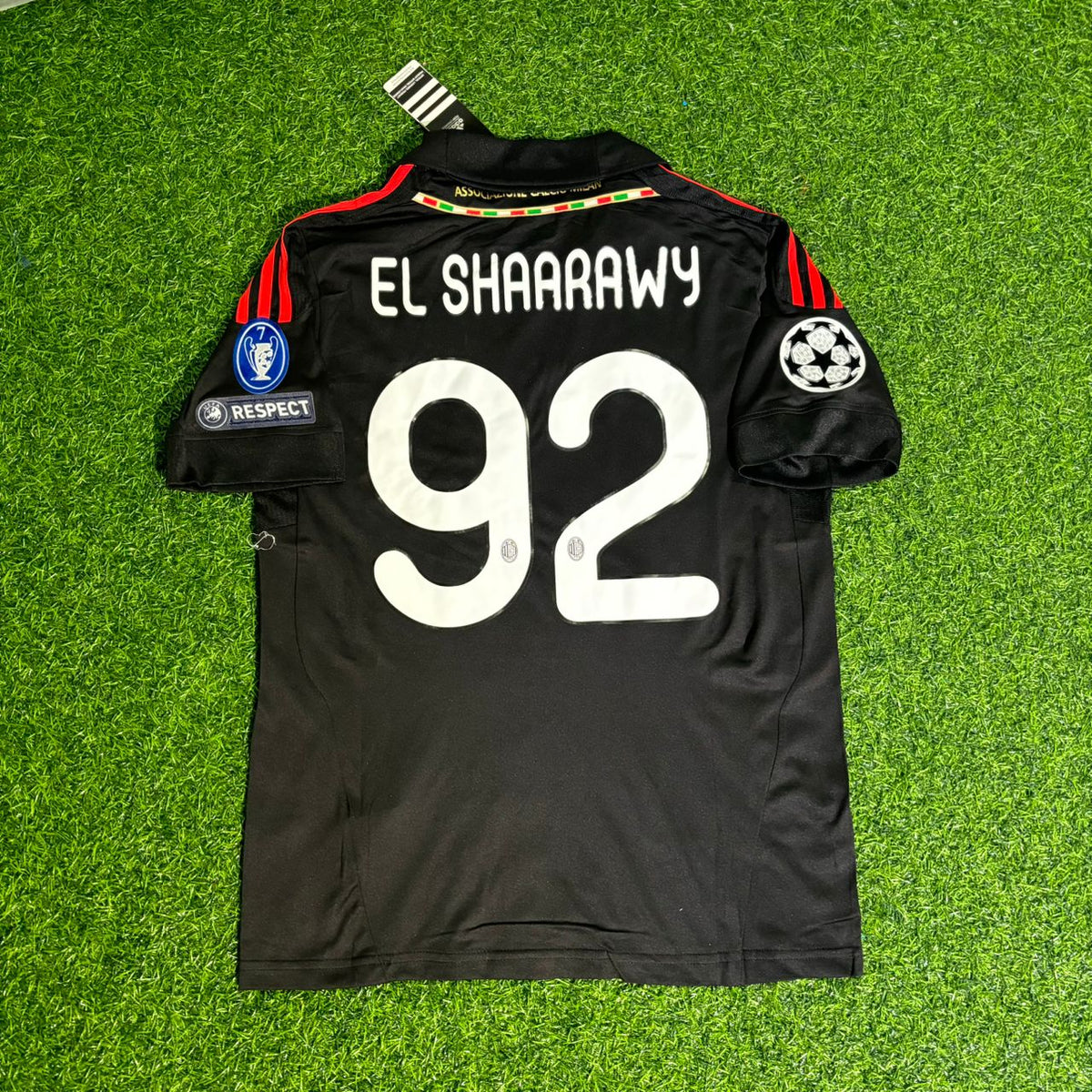 Stephan El Shaarawy 92 - Milan Third Kit 2011/12 Retro Kit Jersey Maillot Trikot Soccer Shirt