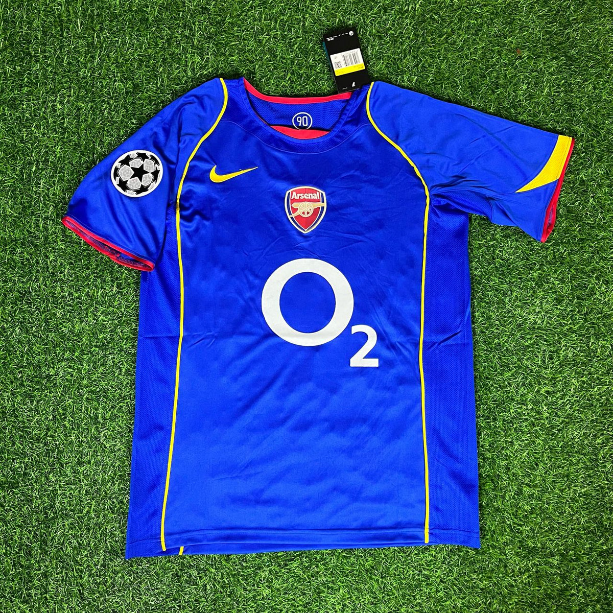 Maillot Rétro Bleu Arsenal 2004-05 Gilberto Silva