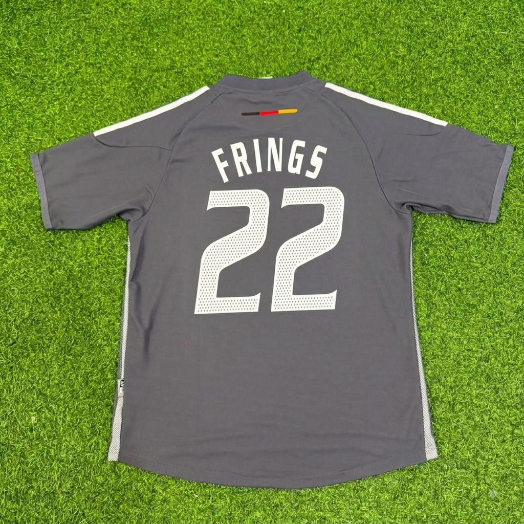 Torsten Frings Deutschland WM 2002 Grau Special Retro Fußballtrikot