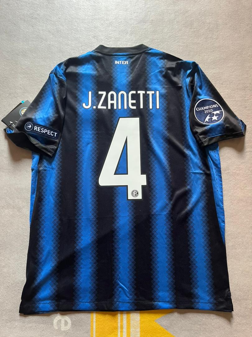 Javier Zanetti - Inter 2011 Sonder-Finaltrikot Trikot Maillot Maglia Fußballhemd