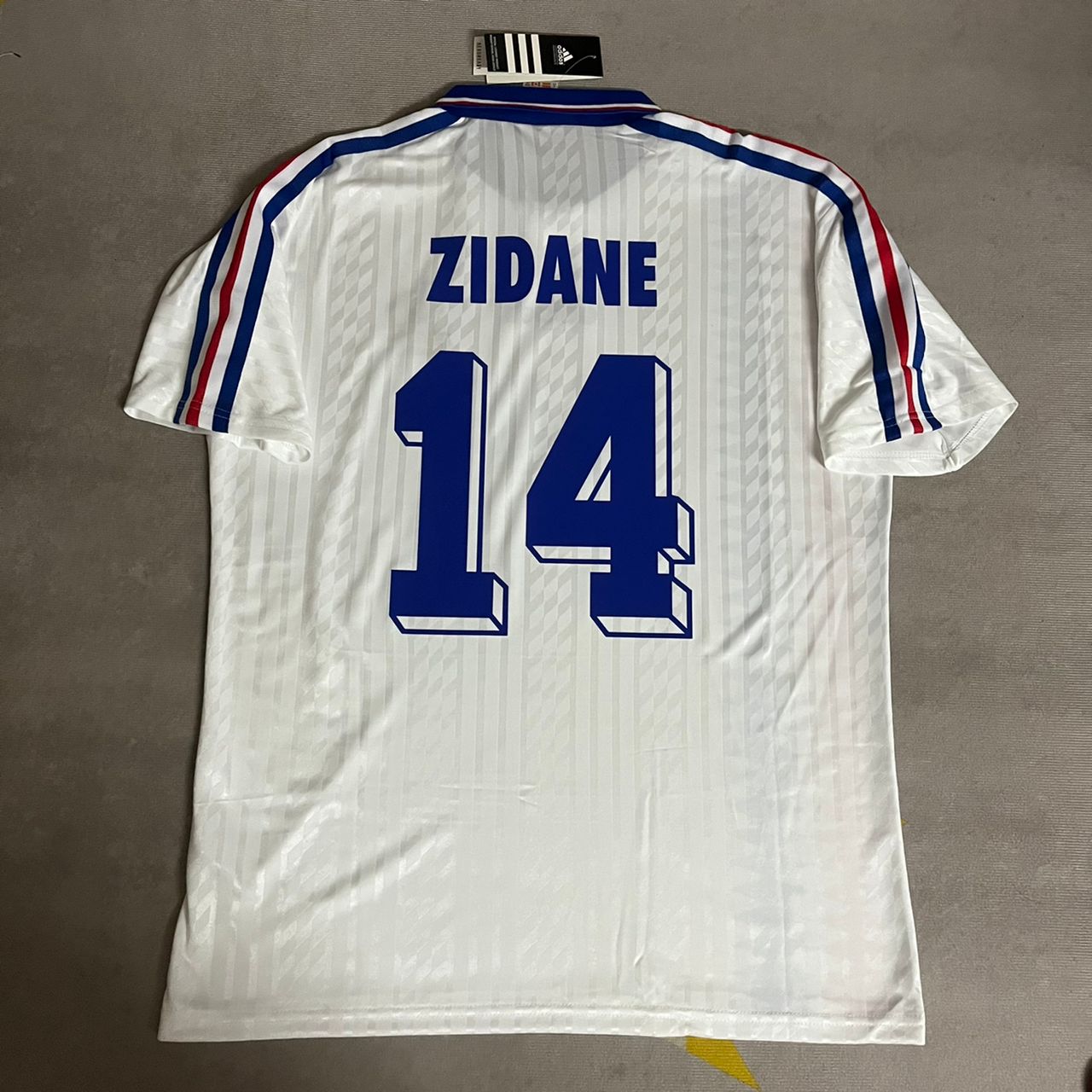 Zinedine Zidane Frankreich 1994 USA WM Retro Trikot