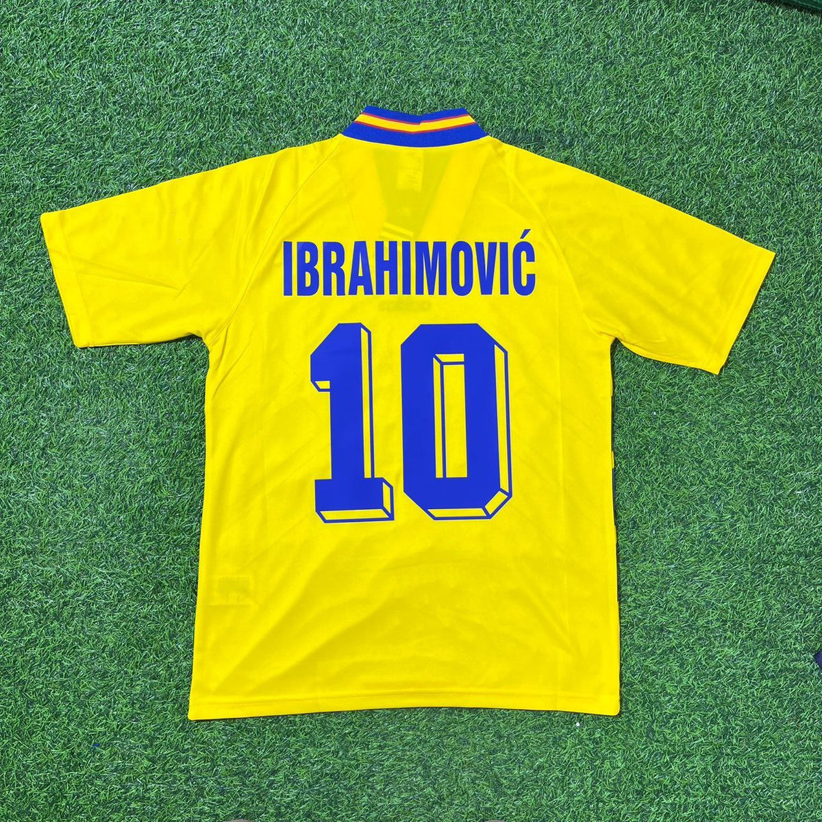 Zlatan Ibrahimovic Schweden Retro Fußballtrikot Set