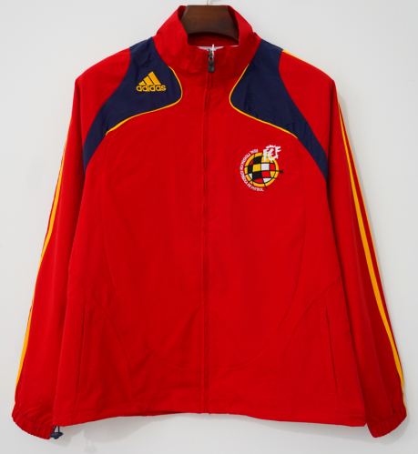 Spain 2007 Retro Red Windbreaker Hoodies