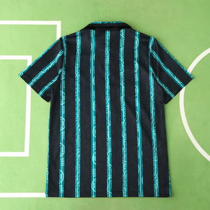 Celtic F.C 92/93 Season Black Away Retro Jersey Trikot Soccer Shirt