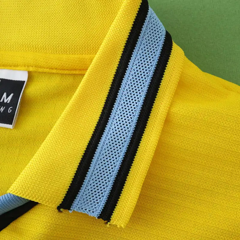 Lazio 98/99 Season Away Yellow Retro Jersey Trikot Soccer Shirt