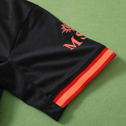 A.C. Milan 2026-2027 Season Third Black Kids Football Jersey Trikot Maillot