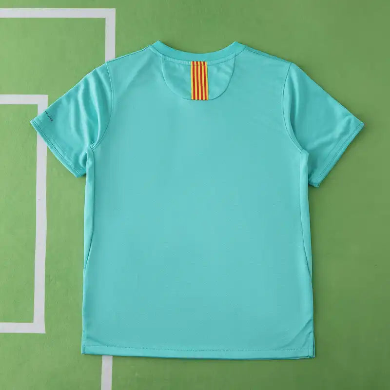 FC Barcelona 2010/11 Away Retro Kids Kit Jersey KinderTrikot Maillot Enfant Soccer Shirt
