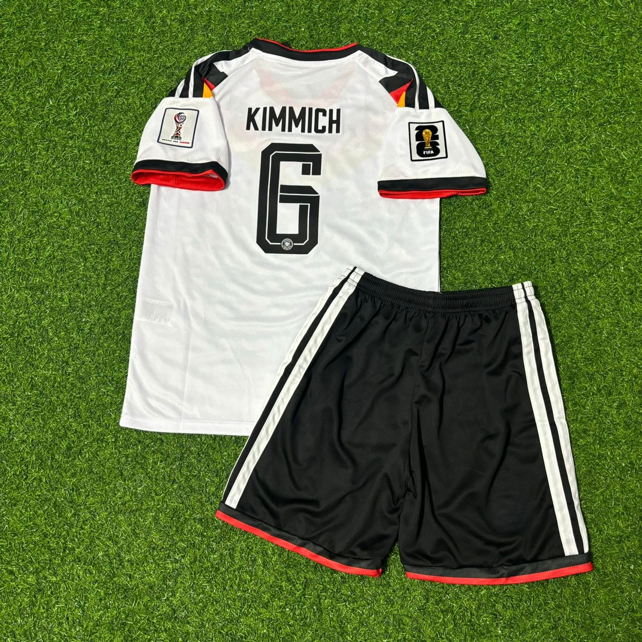 Joshua Kimmich Germany 2026 World Cup Kids Home Football Jersey