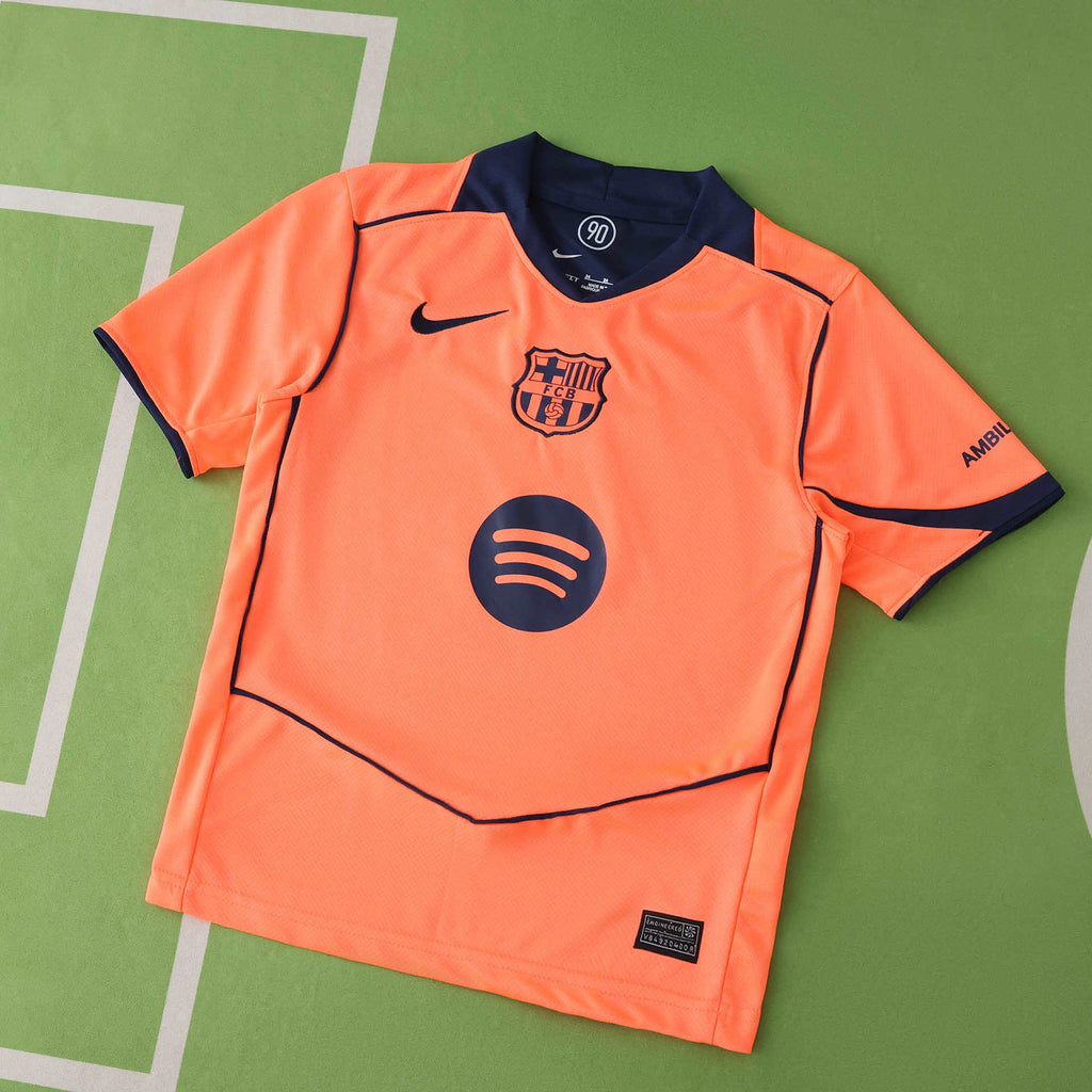 Barcelona 2006/07 Heim Kinder Trikot Fußballhemd