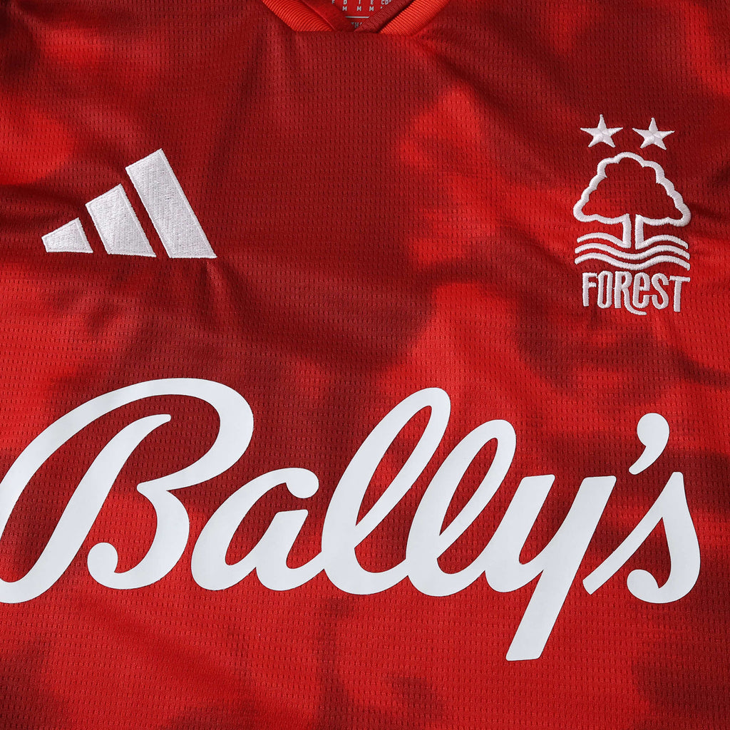 Nottingham Forest F.C. 2026-2027 Season Home Red Football Jersey Trikot Maillot