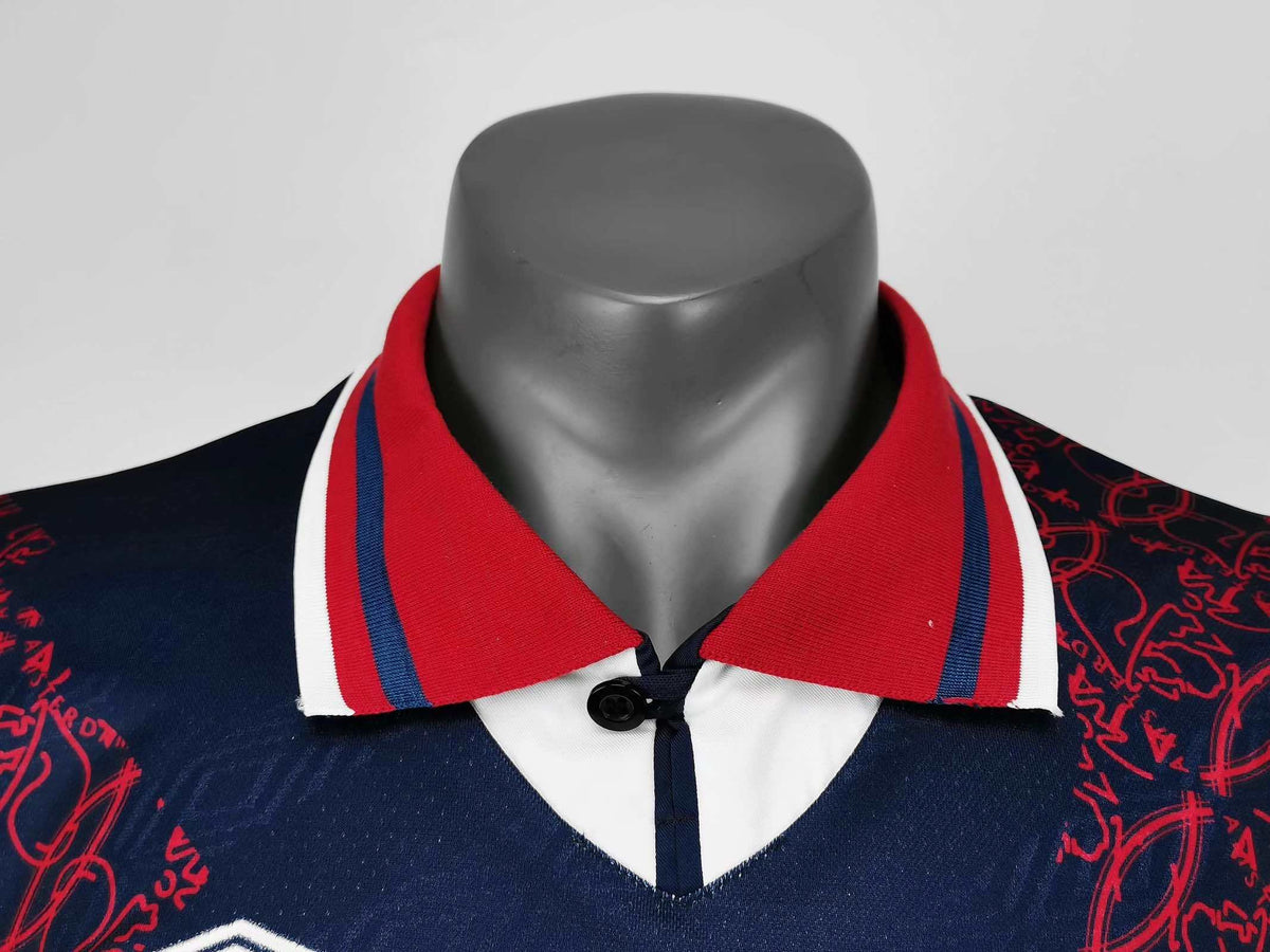 AFC Ajax 1994-1995 Season Away Retro Football Jersey Trikot Maillot