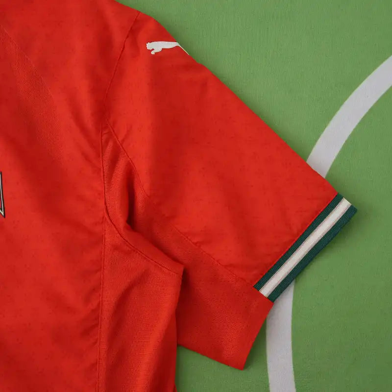 Cristiano Ronaldo Portugal UEFA Nations League Winner Red LS Jersey Trikot Maillot Soccer Shirt