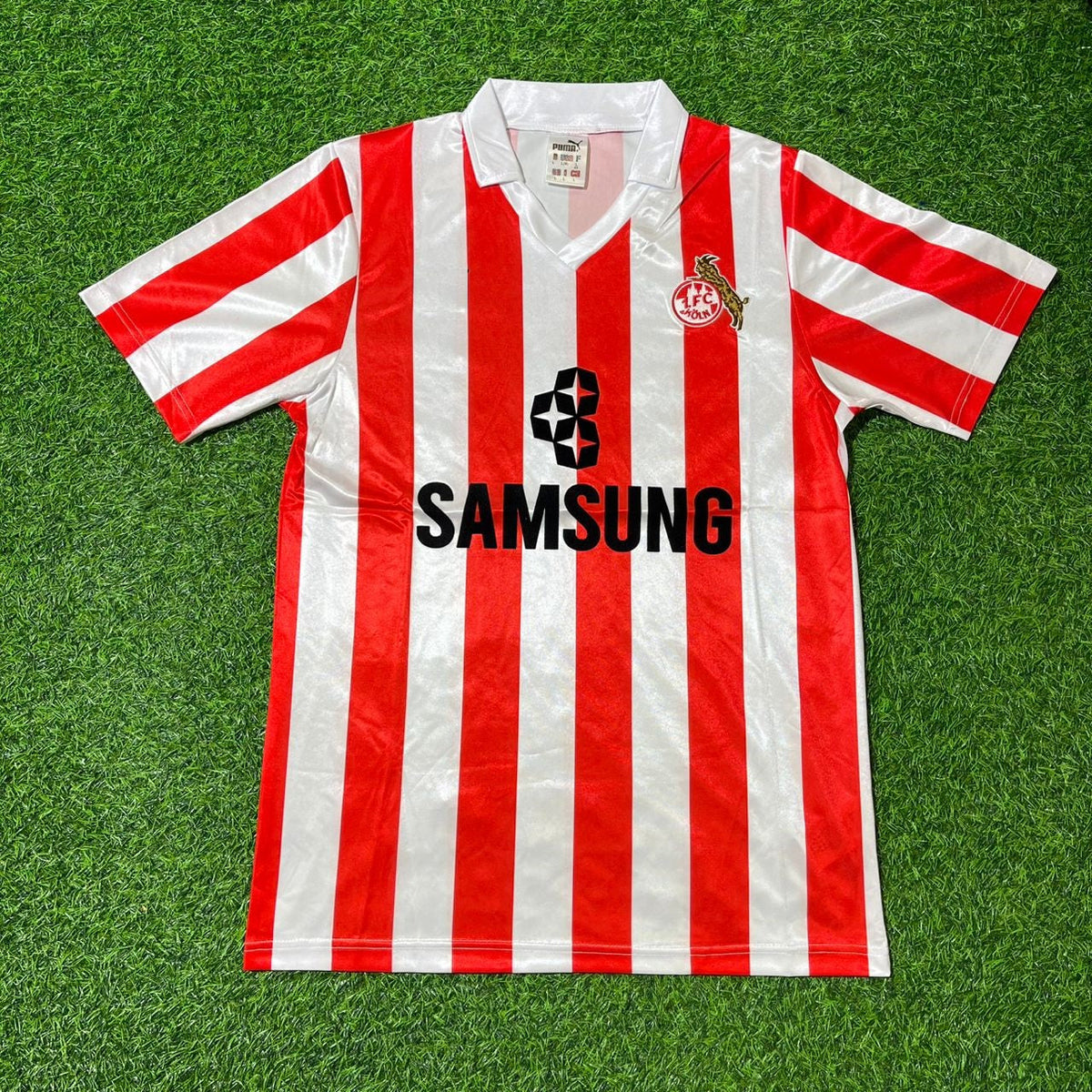 1. FC Köln 88-89 Retro Heimtrikot Fußball Trikot