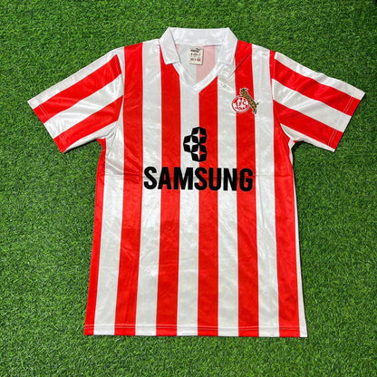 1. FC Köln 88-89 Retro Heimtrikot Fußball Trikot