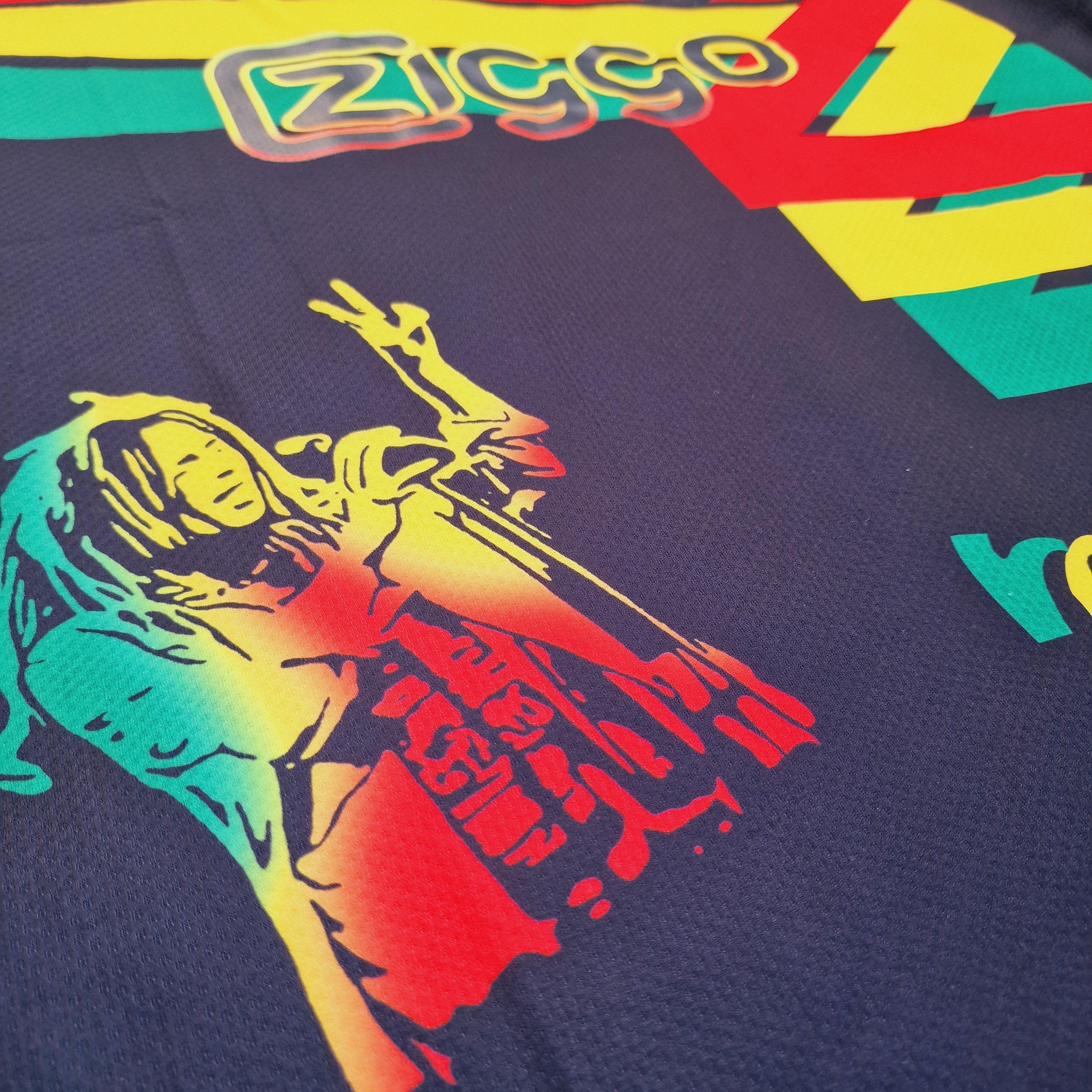 Bob Marley Jamaica Lion Commemorative Special Edition Jersey Maillot Trikot Maglia Camiseta