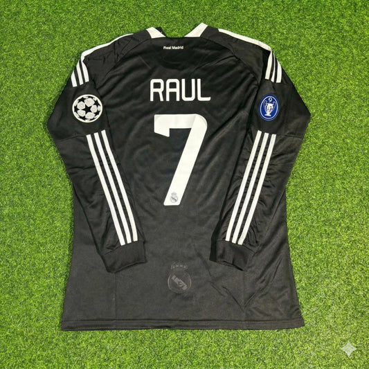 Raul Gonzalez #7 Real Madrid 2009 Auswärts Retro Trikot