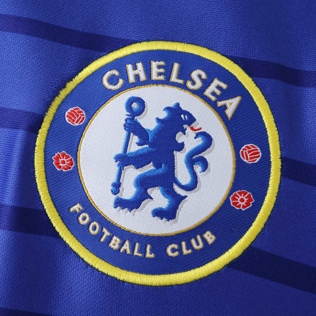 Chelsea 2014-2015 Season Home Blue Retro  Football Jersey Trikot Maillot