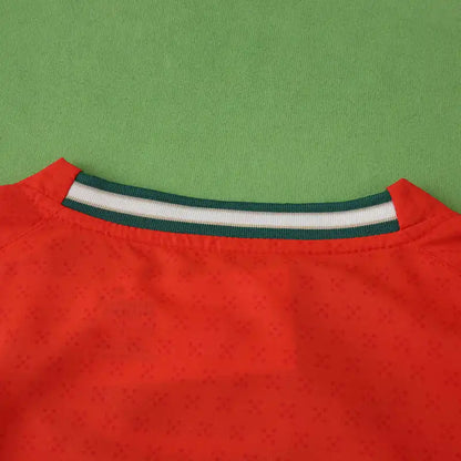 Cristiano Ronaldo Portugal UEFA Nations League Winner Red LS Jersey Trikot Maillot Soccer Shirt