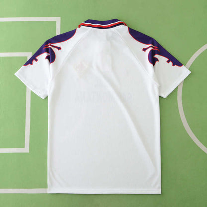 Fiorentina 1992/1993 Season Away Retro Football Jersey Trikot Maillot