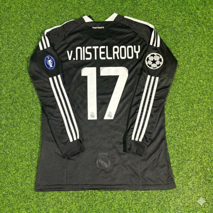 Ruud van Nistelrooy #17 Real Madrid 2009 Away Retro Jersey