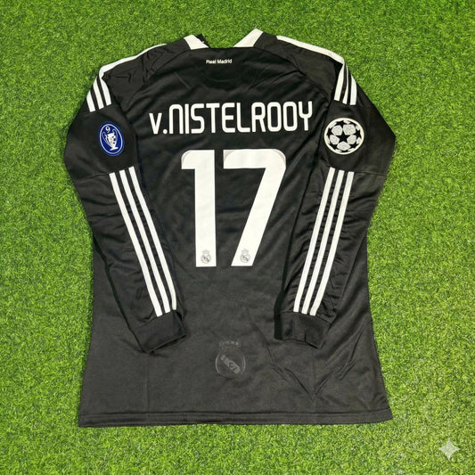 Ruud van Nistelrooy #17 Real Madrid 2009 Auswärts Retro Trikot