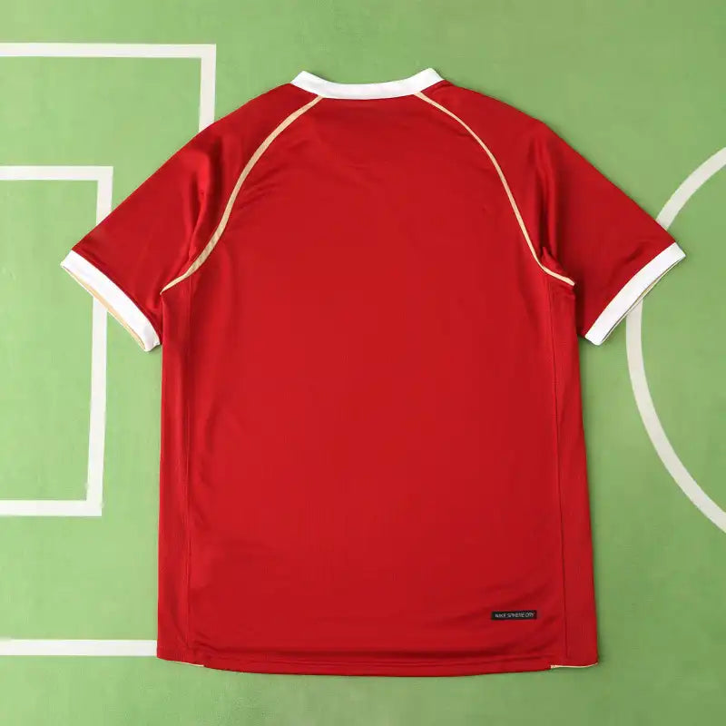 Maillot de Foot Rétro Domicile Rouge Manchester United F.C Saison 06/07