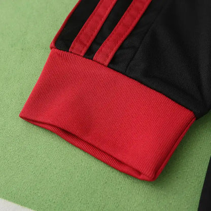 A.C.Milan 09/10 Season Red Home Long sleeved Retro Jersey Trikot Soccer Shirt
