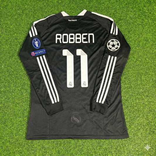 Arjen Robben #11 Real Madrid 2009 Auswärts Retro Trikot
