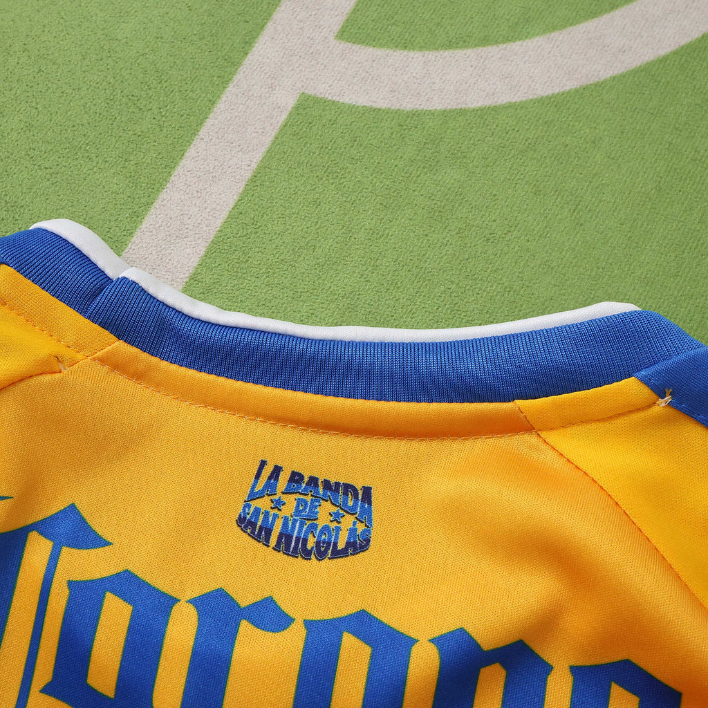 Tigres UANL 2026-2027 Season Home Kids Football Jersey Trikot Maillot