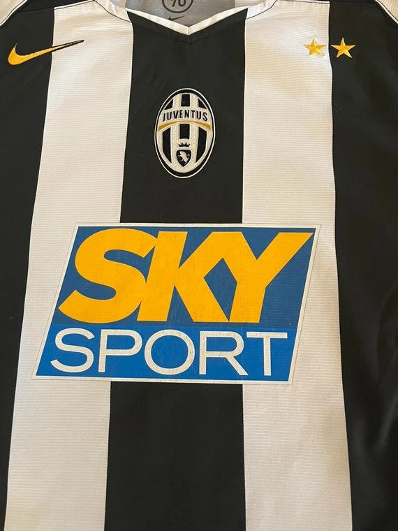Alessandro Del Piero Juventus 2004-2005 White & Black Retro Jersey | Kit | Trikot | Maillot Soccer Shirt
