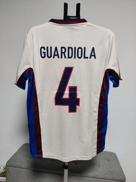 Pep Guardiola Barcelona 98/99 Retro Trikot Fußballtrikot