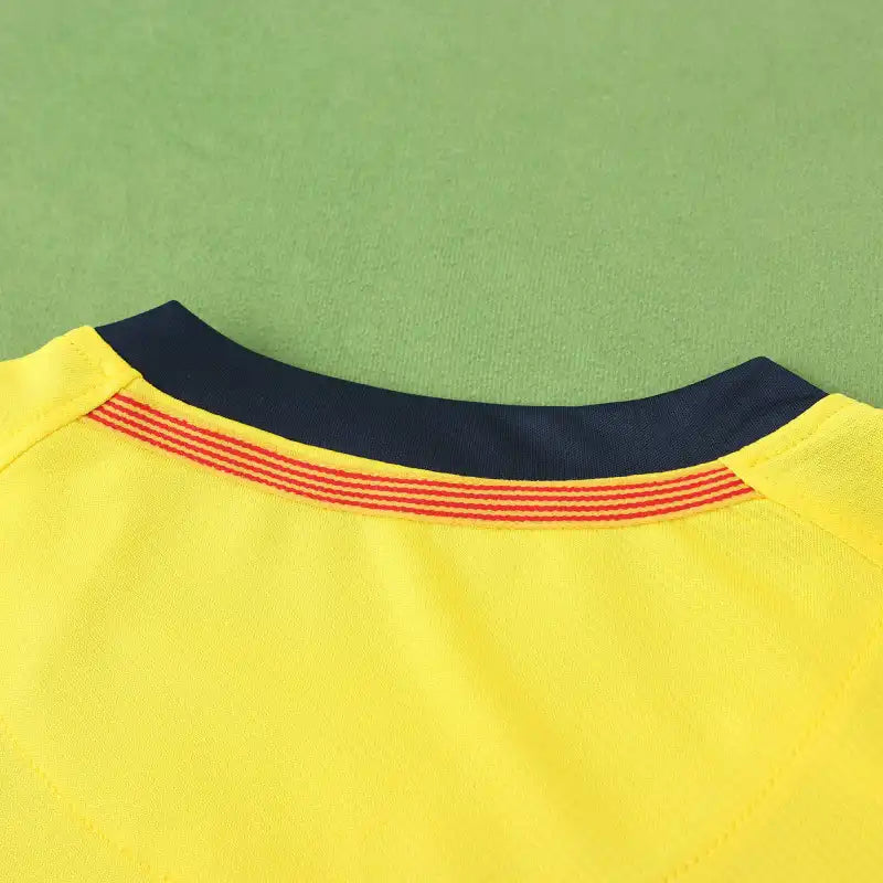 FC Barcelona Saison 08/09 Gelb Auswärts Retro Trikot Fußballtrikot