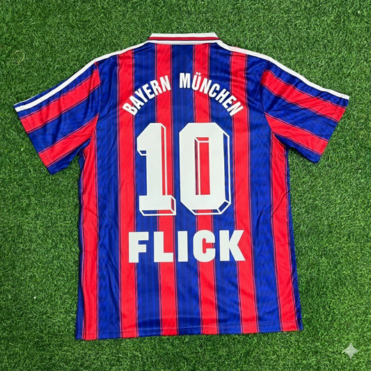 Bayern Munich Retro Football Jersey – Hansi Flick