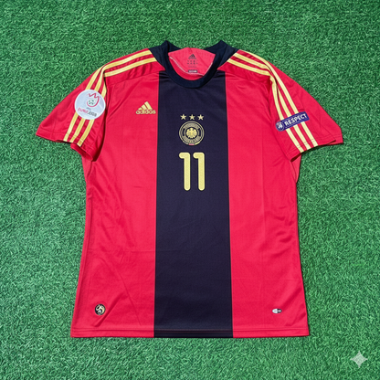 Germany 2008 EURO Away Red Retro Football Jersey – Miroslav Klose