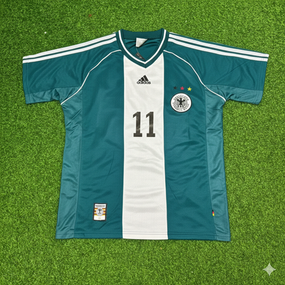 Germany Away Retro Football Jersey – Karl-Heinz Rummenigge
