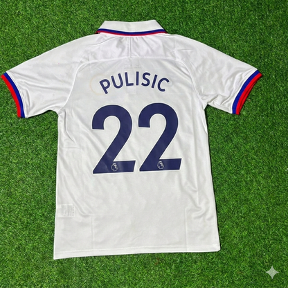 Christian Pulisic Chelsea 2019/2020 White Retro Football Jersey Kit