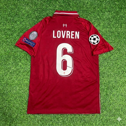 Dejan Lovren Liverpool 2019 CL-Finale Retro-Trikot