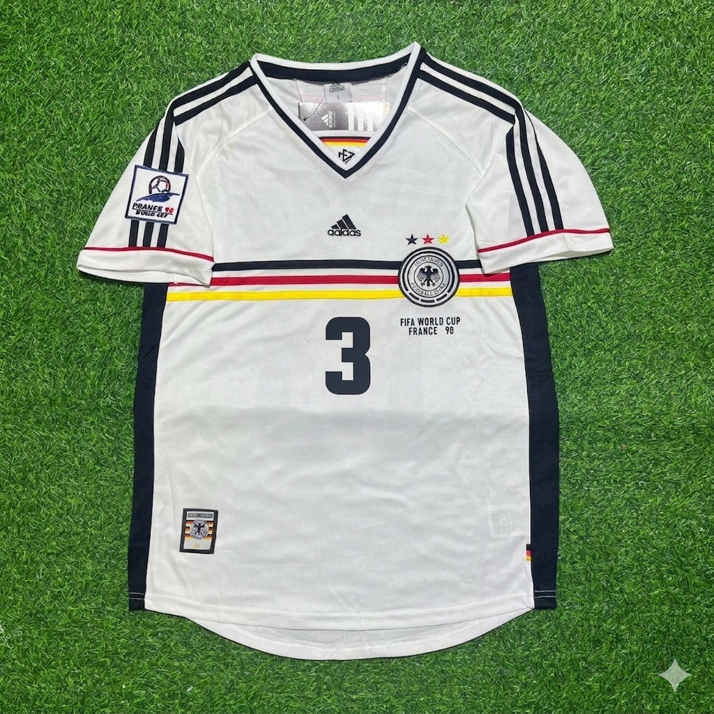 Germany 1998 World Cup Retro Football Jersey – Jorg Heinrich