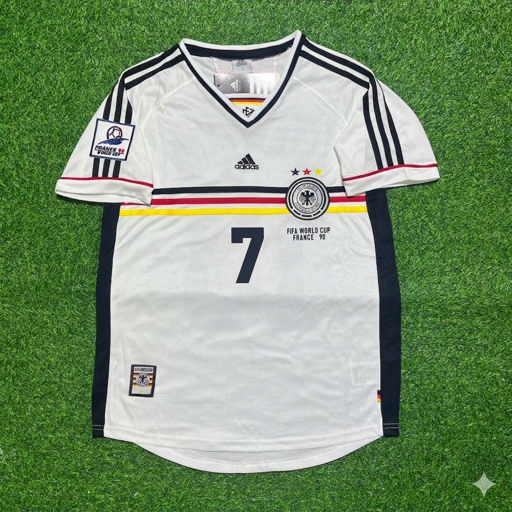 Germany 1998 World Cup Retro Football Jersey – Andreas Moller