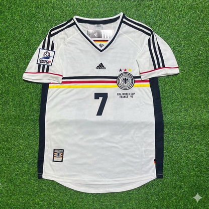 Germany 1998 World Cup Retro Football Jersey – Andreas Moller