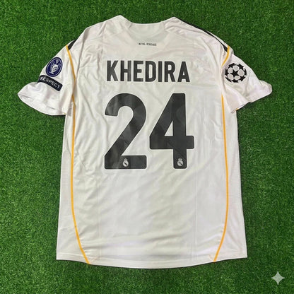 Sami Khedira Real Madrid 2009 2010 Retro Jersey Soccer Shirt Trikot