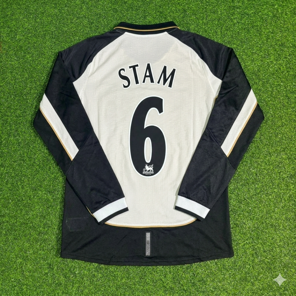 Jaap Stam #6 Manchester United 2001-2002 Wende-Retro-Trikot
