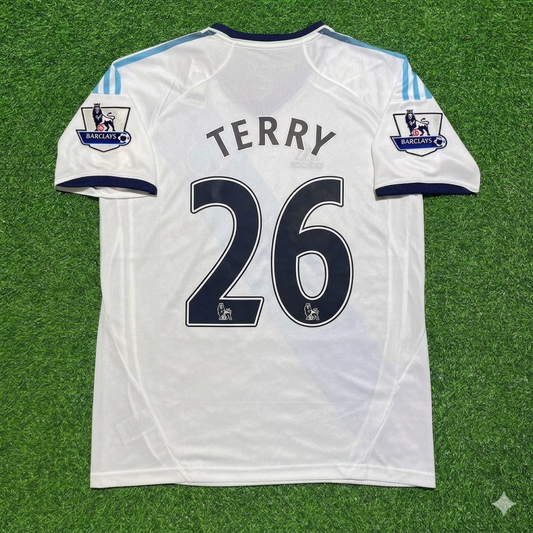 Chelsea 2012/13 White Retro Football Jersey – John Terry