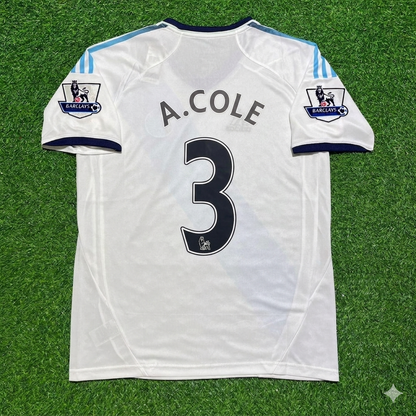 Camiseta de fútbol retro blanca del Chelsea 2012/13 – Ashley Cole