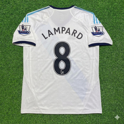 Chelsea 2012/13 White Retro Football Jersey – Frank Lampard