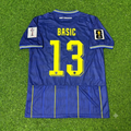 Ivan Basic Bosnia and Herzegovina 2026 World Cup Blue Football Jersey
