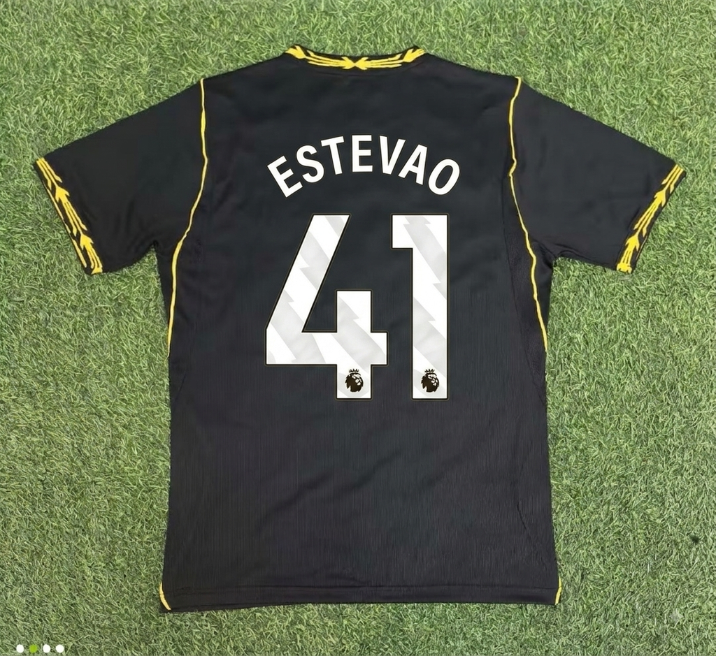Estevao Chelsea Away 2027 New Season Football Jersey Kit